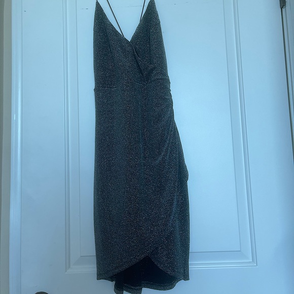 Black & Silver Party Dress with Tag - Picture 1 of 4